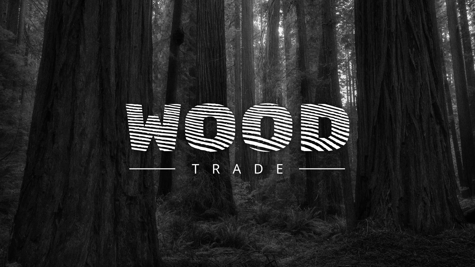 Разработка логотипа для компании «Wood Trade» в Кеми